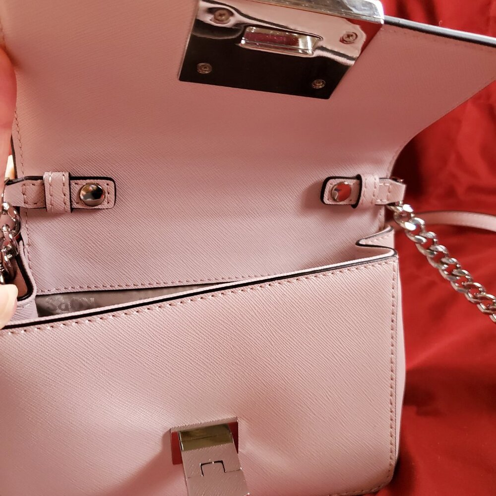 Michael Kors Tina Small Leather Clutch - Picture 12 of 16